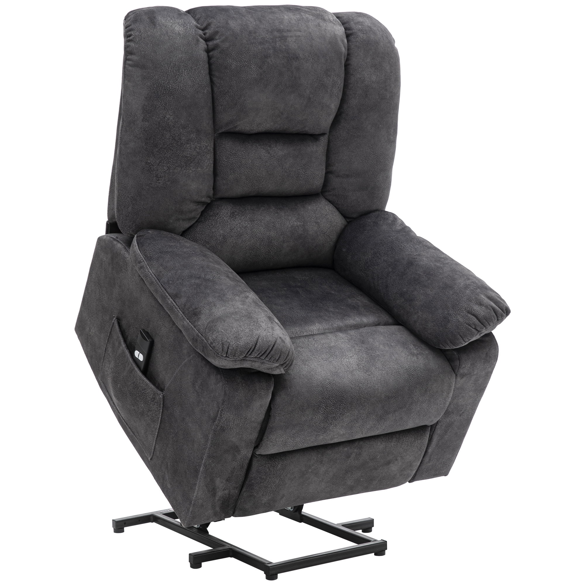 BTMWAY Wide Seat Lift Chair, Power Lift Recliner with Heat Therapy and