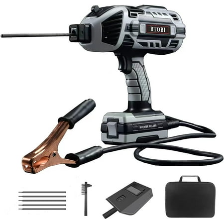 BTOBI Portable 110V ARC Welder Machine, 6 Variable Current Adjustment, Stick Welder Kit