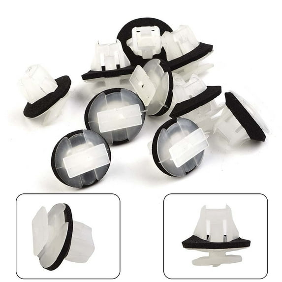 BTOER 10*Car Sill Moulding Side Skirt Trim Clips For Honda