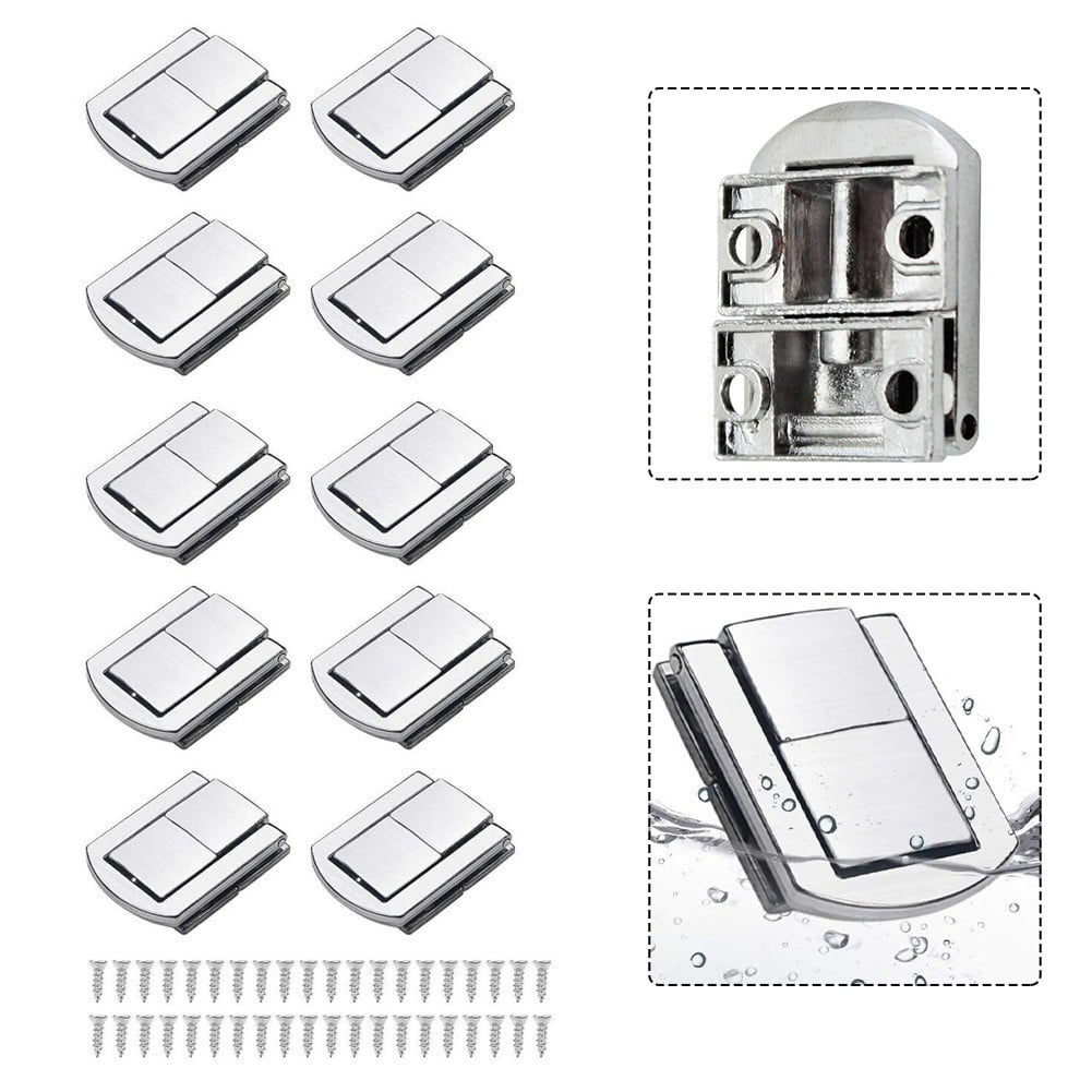 BTOER 10 Pc Zinc Alloy Box Latch Clasp Small Toggle Catch Lock ...