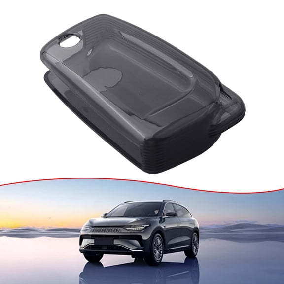 1Pcs Black Transparent Flip Car Key Fob Case Cover For Toyota For RAV4 For Camry