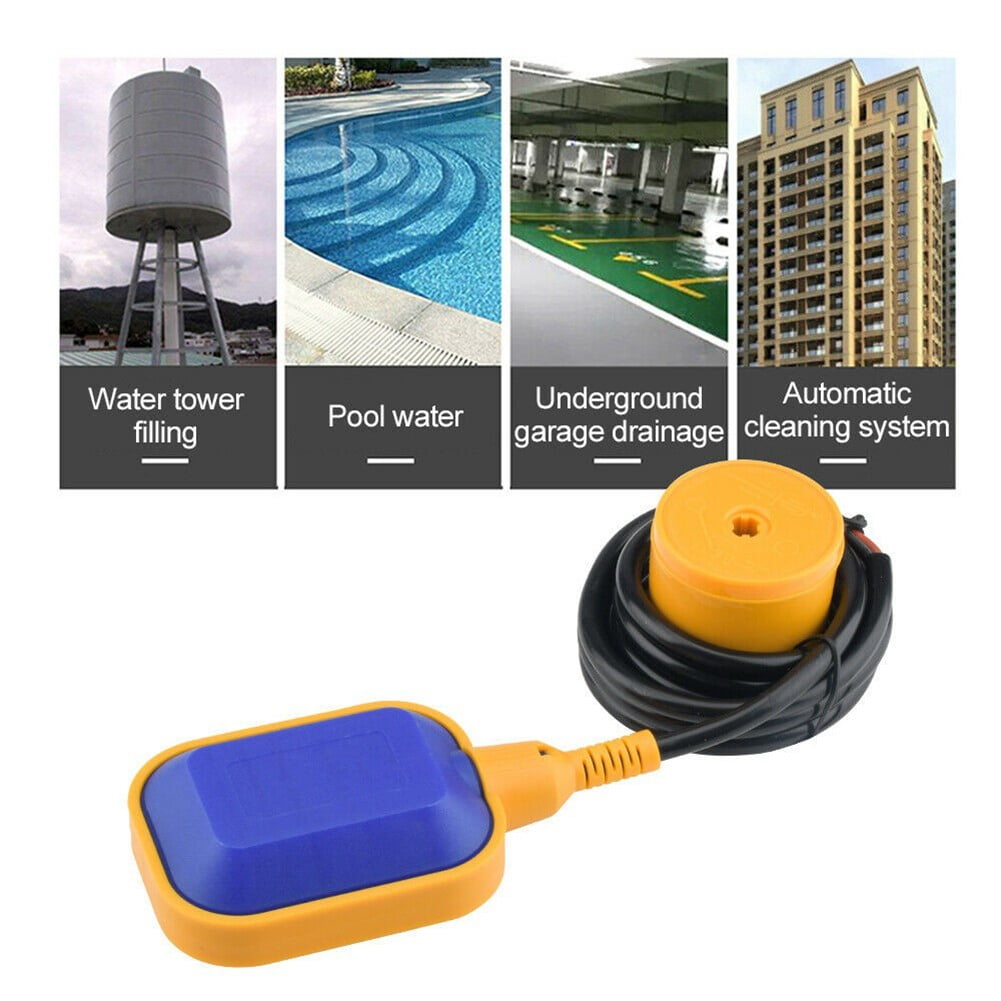 Btoer Pcs Float Switch Plastic Water Level Control Liquid Standard Home Pool Beverage Tank