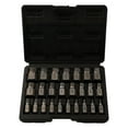 BTOER 25pcs Heavy Duty Screw Extractor Set Hexagonal Bit Socket Wrench