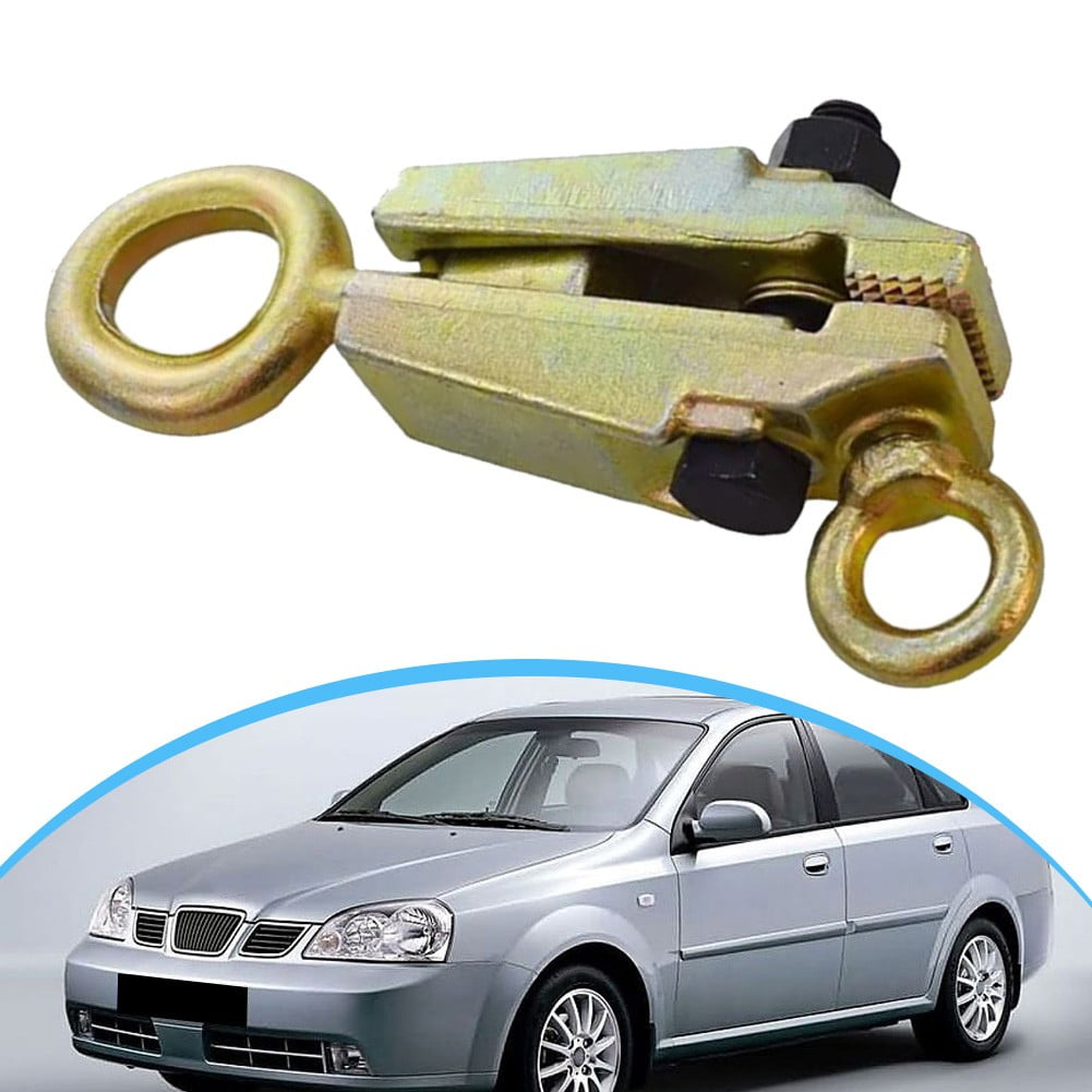 5 Ton Auto Body Frame Clamp - Self-Tightening Puller With 3 Ton Top Pull, Galvanized For Car Repair