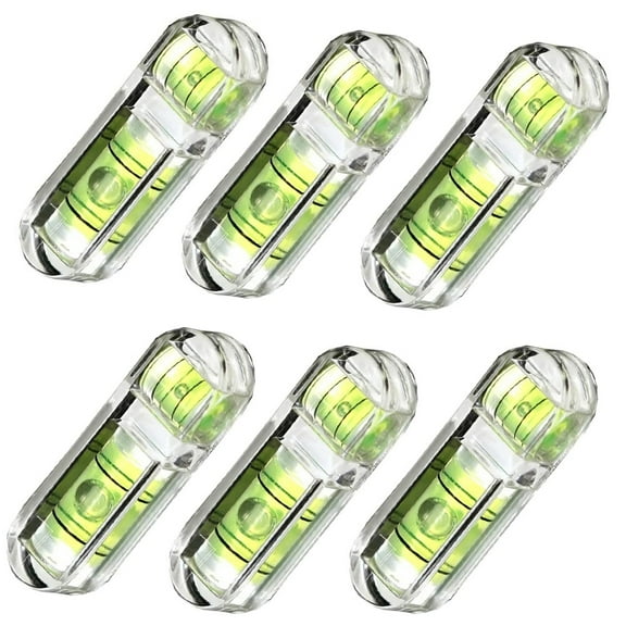 BTOER 6Pcs High for Precision Pan-Tilt Special Level Bubble Leveler Measuring Tilt Horizon