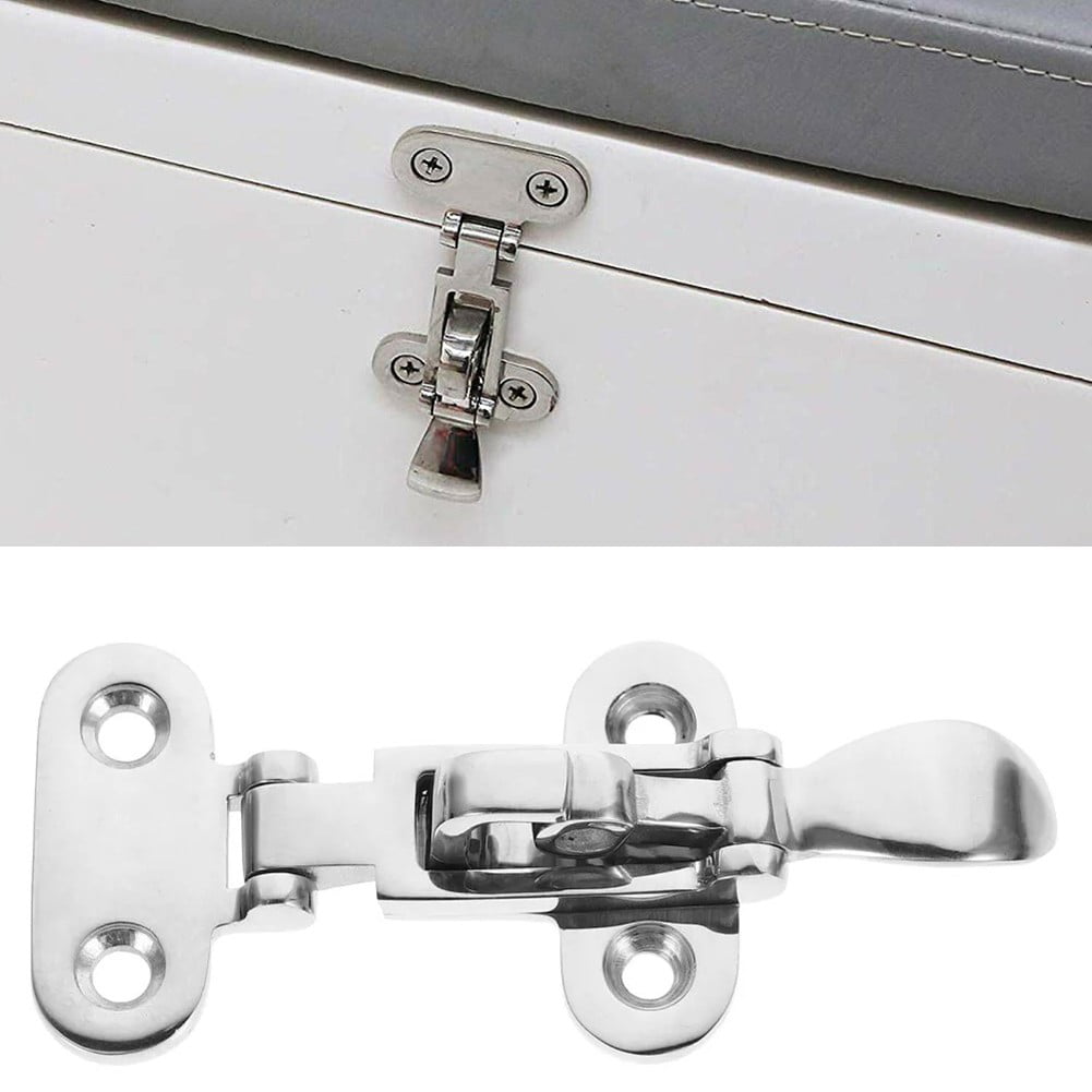 BTOER Anti Rattle Marine Boat Deck Lock Down Clamp Hasp Locker 316 ...
