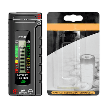 BTOER BT167/BT169 Battery Tester Digital Display Battery Capacity Display Tester
