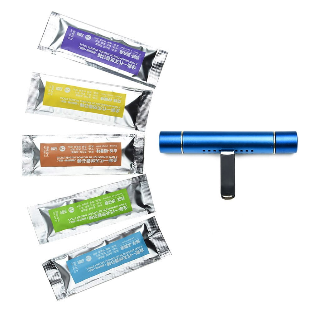 BTOER Car Air Vent Clip Freshener Perfume Diffuser+ 5 Aroma Fragrance ...