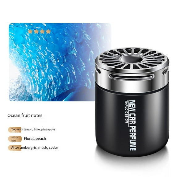 BTOER Car Perfume Balm Decoration Solid Perfume Car Interior Accessories Deodorant C