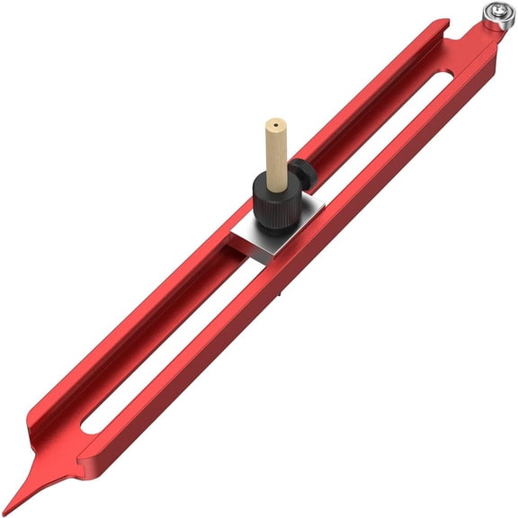 BTOER Contour Gauge Scribe Tool Scribing Ruler Adjustable Pencil Holder Aluminum Alloy