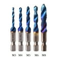 BTOER Drilling And Tapping Combined Drill Tap Bits Set Drill Bits 5