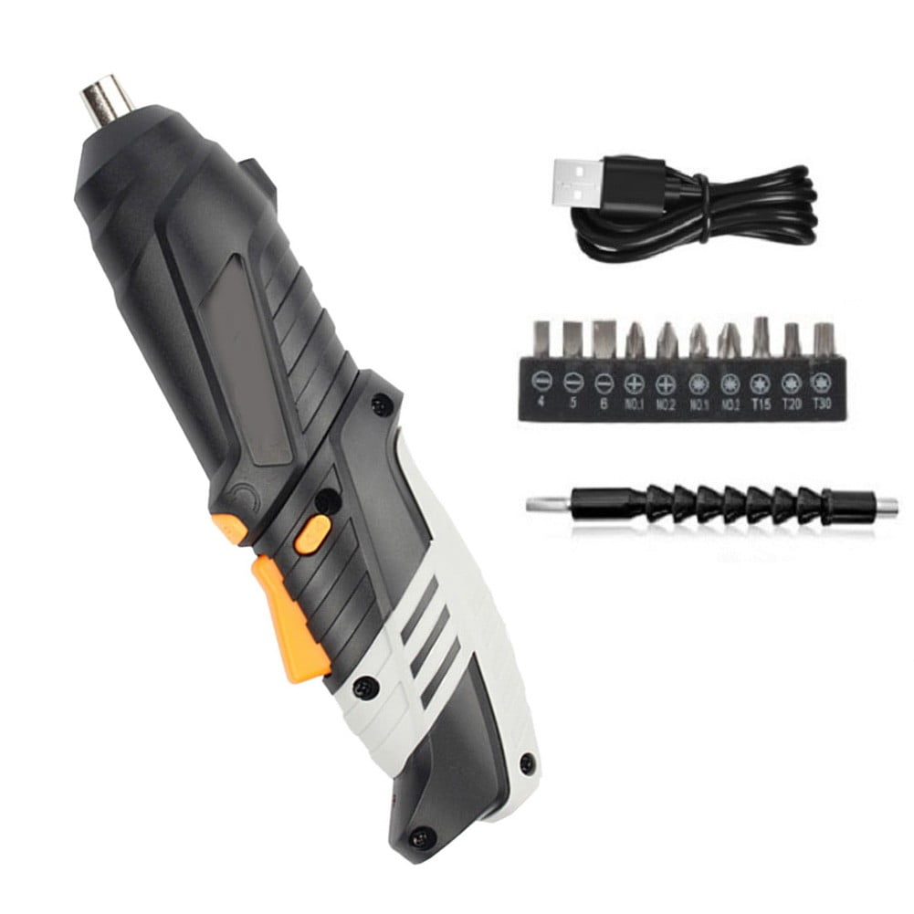 BTOER Electric Driver Screwdriver USB Rechargeable Cordless Wireless Drill Driver