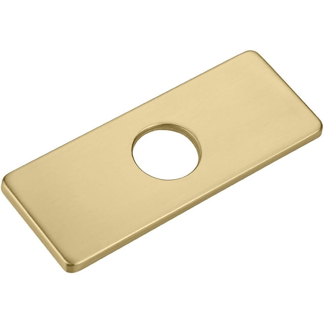 BTOER Faucet Plate Hole Tap Cover Bathroom Sink Tap Cover Plate for ...