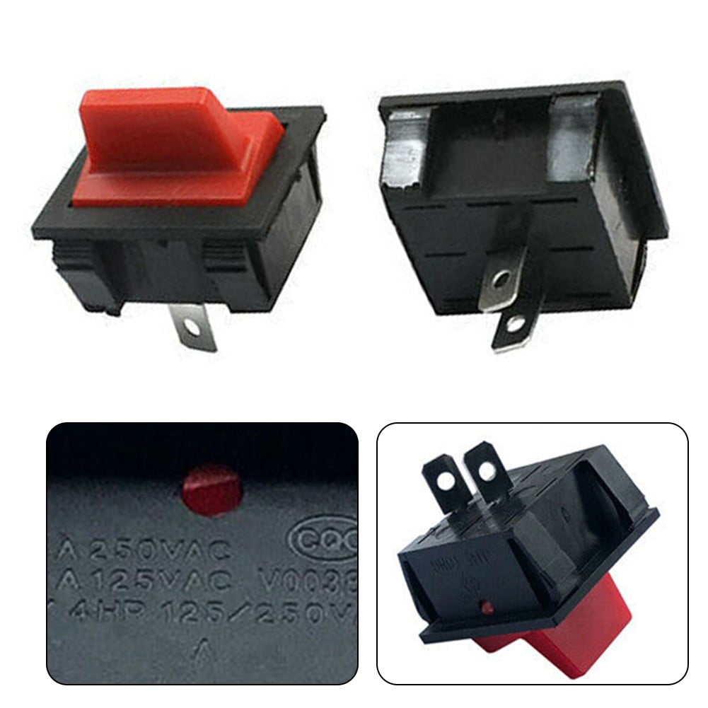 BTOER Generator 2 Position Rocker Switch Engine Stop Ceasefire switch ...