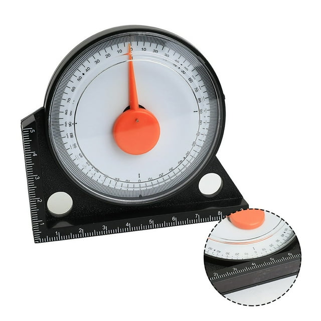 BTOER Level Gauge Ruler Horizontal Slope Protractor Angle Measuring