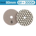 BTOER Polishing Tool Polishing Pad 1pc 3Inch Diamond Dry Polishing With
