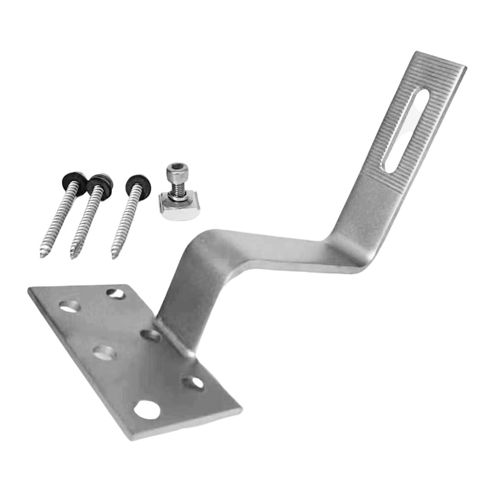 BTOER Roof Hook Photovoltaic Solar Mount Stainless Steel Roof Hook for