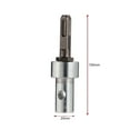 BTOER Square round shank Drill Bit Adapter For Electric Hammer Convert