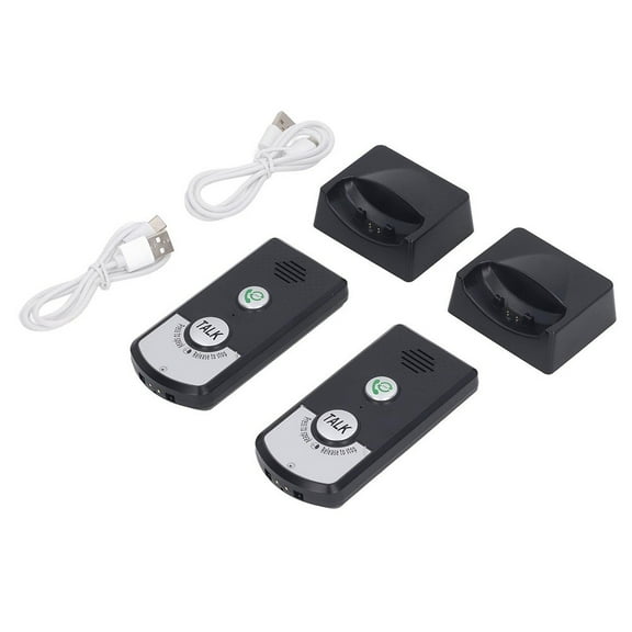 BTOER Wireless Intercom, Two Way Voice Wireless Waterproof Intercom System, 1km Range