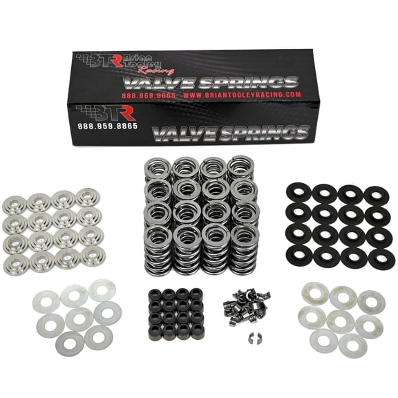 BTR Brian Tooley Racing Gen V LT1 .660" Dual Valve Spring Kit with Titanium Retainers | Fits 5.3L 6.2L L83 L86 L82 L84 L87 Gen V LT Engines