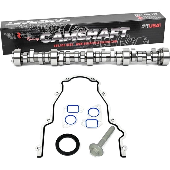 BTR Brian Tooley Racing Stage 2 LS Truck Camshaft V3 Kit | Fits Cathedral-Port 4.8L 5.3L 6.0L Engines LS1 LM7 LQ4 LC9 LR4 | Enhanced Torque & Midrange Power