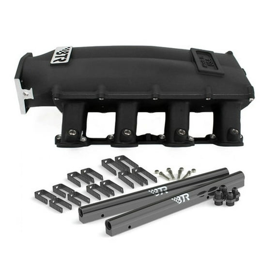 BTR Brian Tooley Racing Trinity Intake Manifold LS3/Rectangle Port V2 -Black- LS3 L99 L92 L96 L76