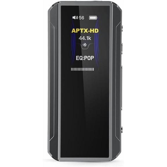 BTR13 Bluetooth Headphone Ampler with LDAC, aptX Adaptive, HD, AAC (Dual CS43131 3.5mm Unbalanced & 4.4mm Balanced Output) ()