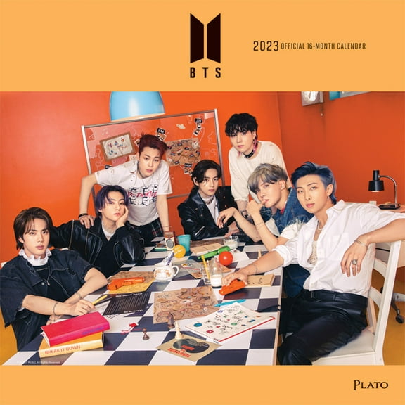 BTS 2023 Square Wall Calendar 12x12 by Browntrout P2