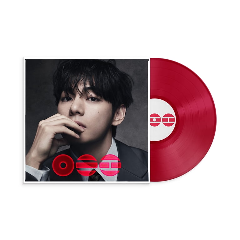BTS ARIRANG テテ V LP Standard Vinyl BTS - [ARIRANG] 5th Album STANDARD VINYL V VELVET RED Version