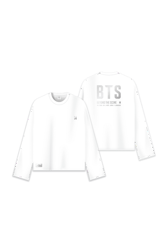"Beyond The Scene" Long Sleeved T-Shirt (White) - Medium (Official Merchandise)