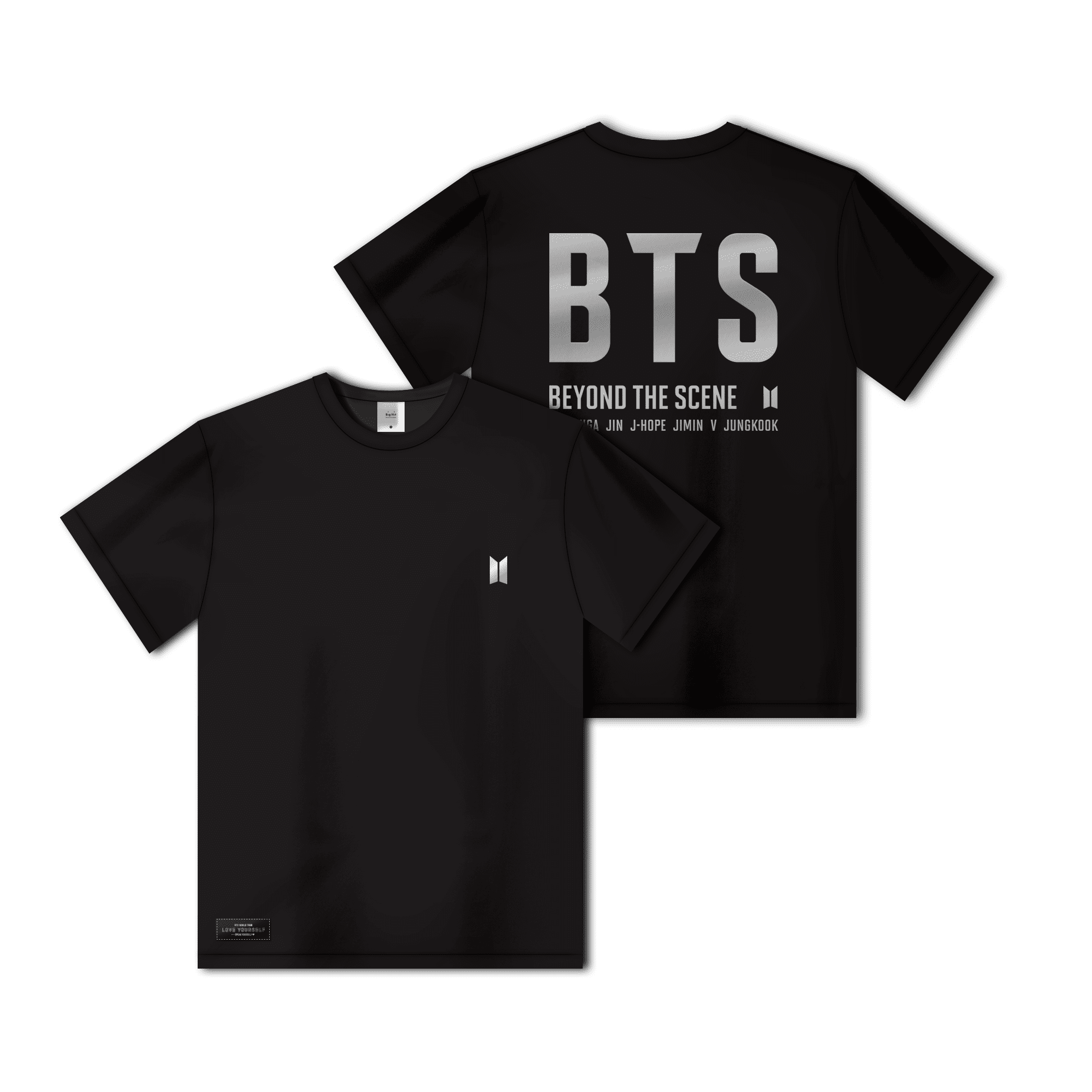 BTS "Beyond the Scene" TShirt (Black) Medium (Official Merchandise)
