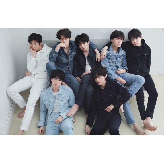 BTS Blood Sweat and Tears 4 Poster 12x18inch (30x46cm) poster, perfect for any room! Frameless art Wall Art Gift