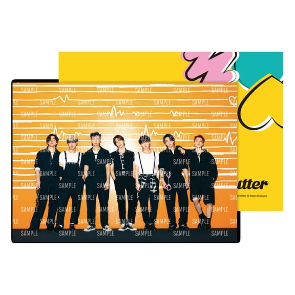 BTS - Butter Photo Banner, Physical Media