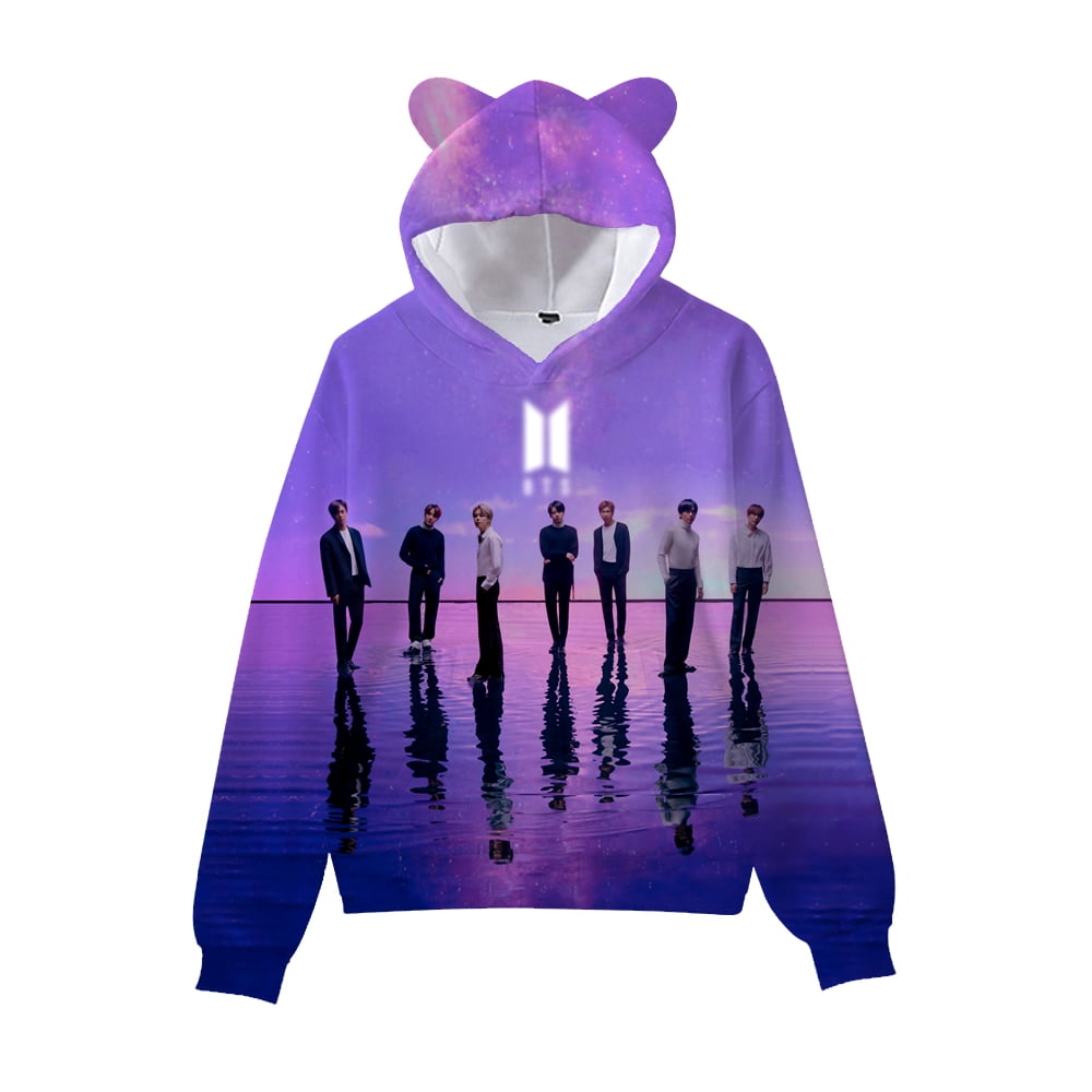 BTSパーカー BTS-Cat-Ear-Hoodie-Merchandise