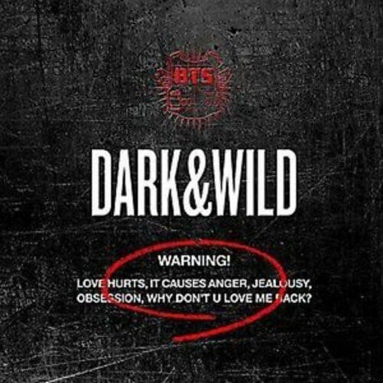 BTS - Dark & Wild Vol.1 KPOP Album with 100-page booklet