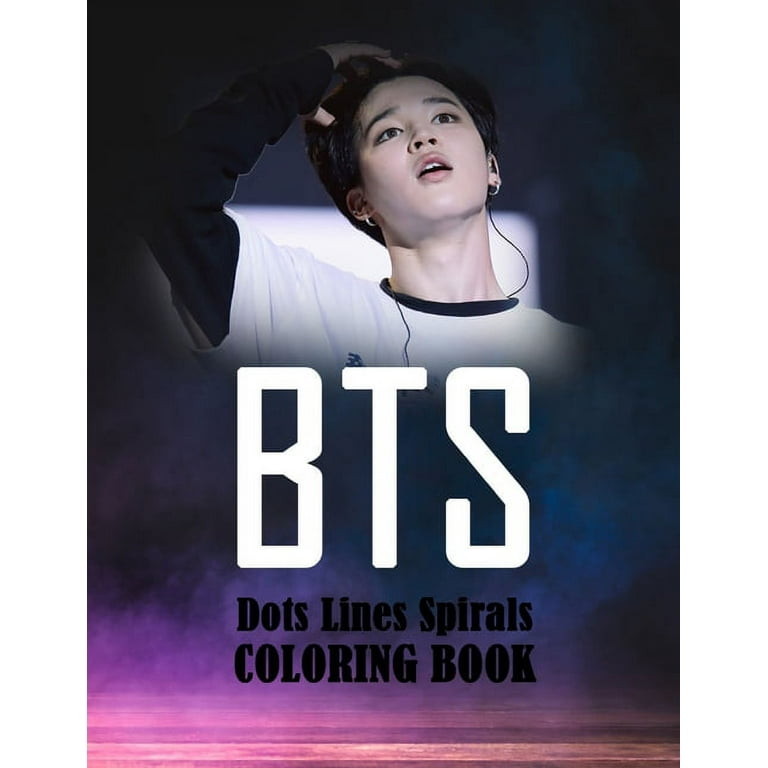 Buy BTS - Dots Lines Spirals Coloring Book: New kind of stress