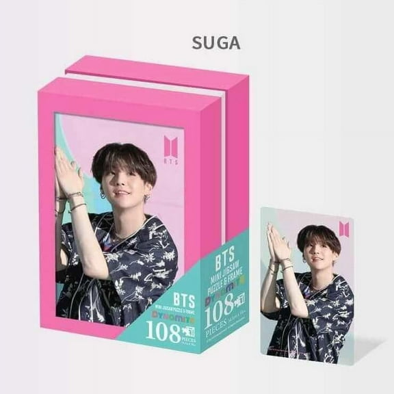 BTS Dynamite Puzzle 108 pieces Jigsaw Frame  (SUGA)