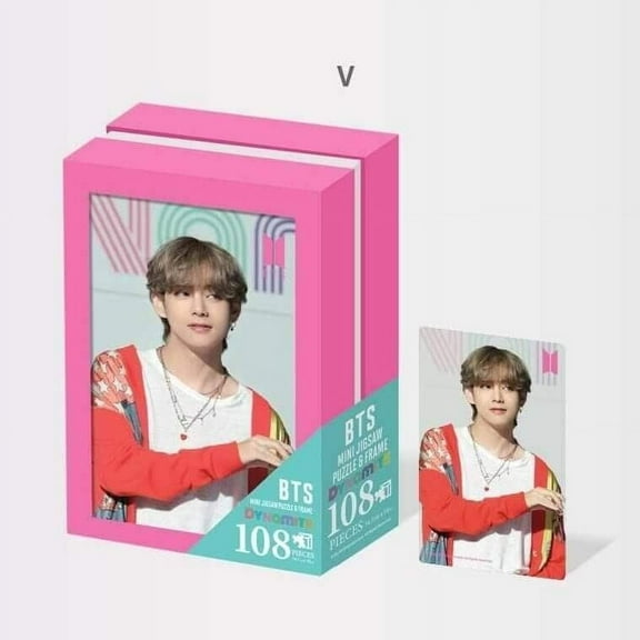 BTS Dynamite Puzzle 108 pieces Jigsaw Frame  (V)