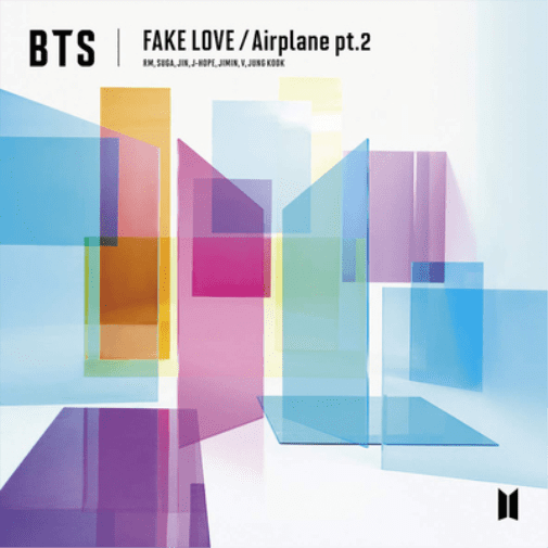 BTS Fake Love/Airplane Pt. 2 (CD) Single