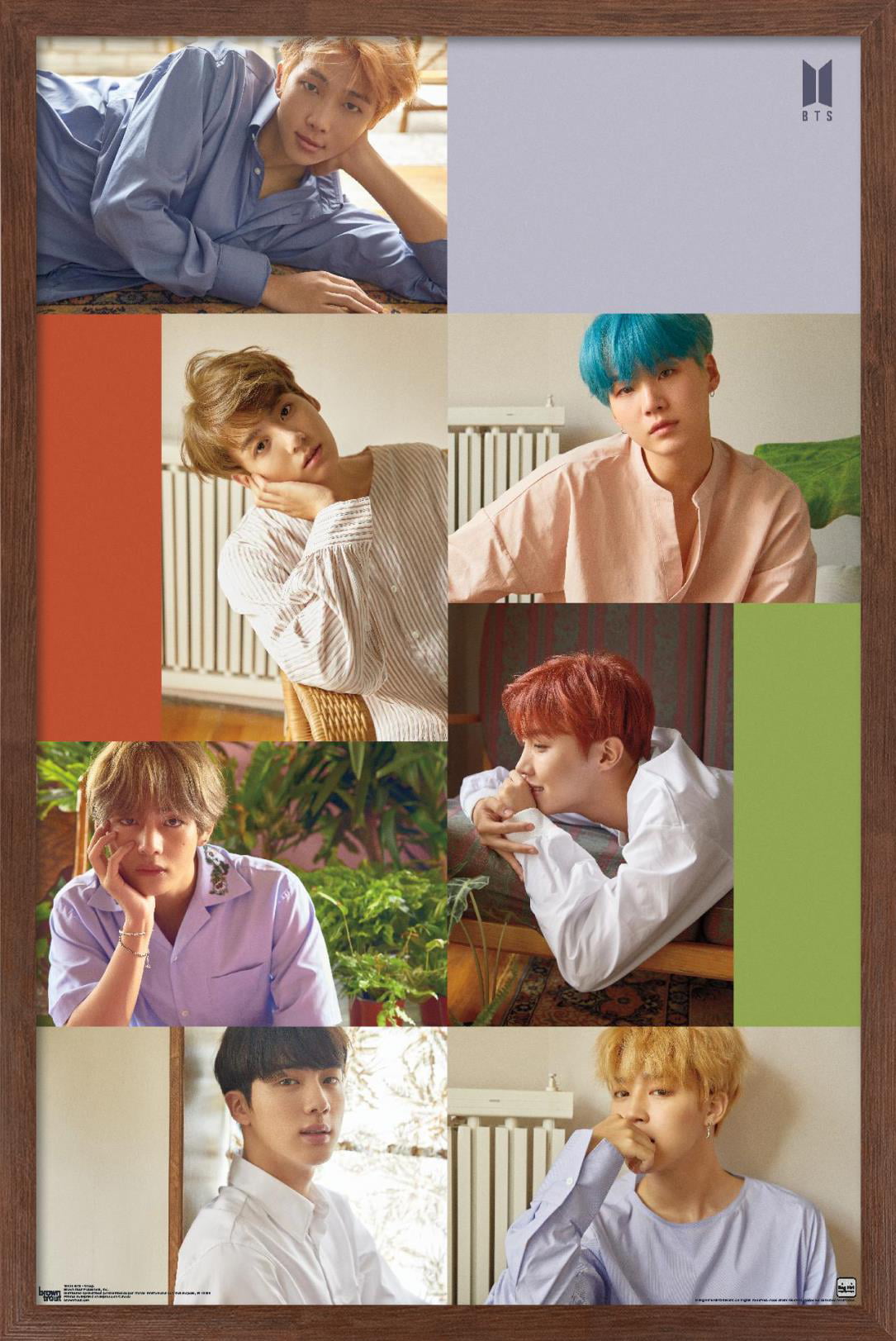 OMCCXO BTS Decorative BTS Kpop BTS Poster BTS Wall Decoration Gift Poster  Wall Art (without Frame) (Poster 40 x 50 cm)