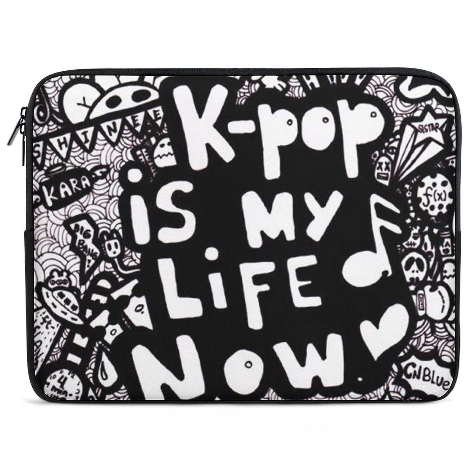 BTS Laptop Sleeve Carrying Case Laptop Cover Handbags Portable Laptop ...