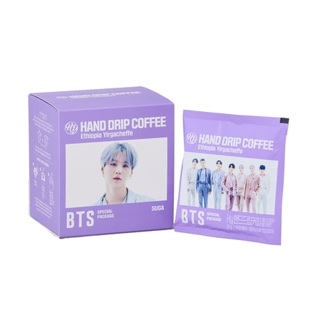 BTS Member New Hand Drip Ethiopia Yirgacheff Coffee, 7ea (Suga)