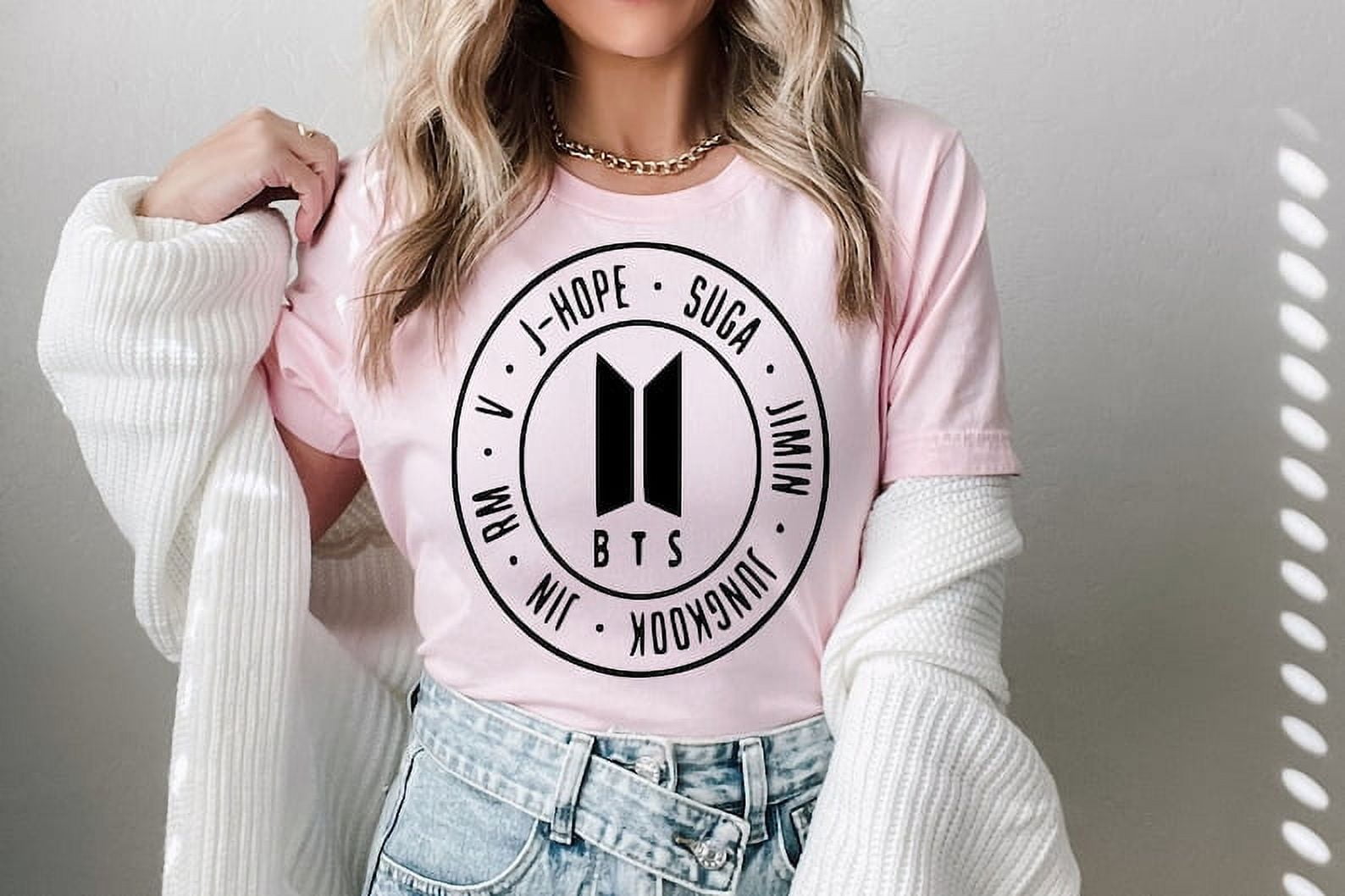 BTS Members Names Shirt, Kpop Tshirt, BTS Shirt, Kpop Shirt, Bts Gift