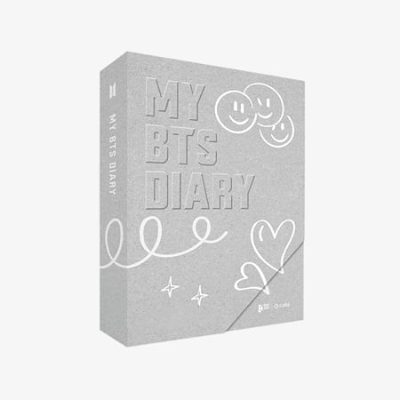 My BTS Diary - incl. 2 Books (From BTS 184pg + Dear BTS 128pg) w/Sticker Set + Memo Pads