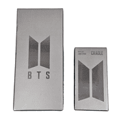 BTS Official Light Stick Ver.4 Army Bomb with Cradle Stand Set, Authentic K-Pop Merchandise
