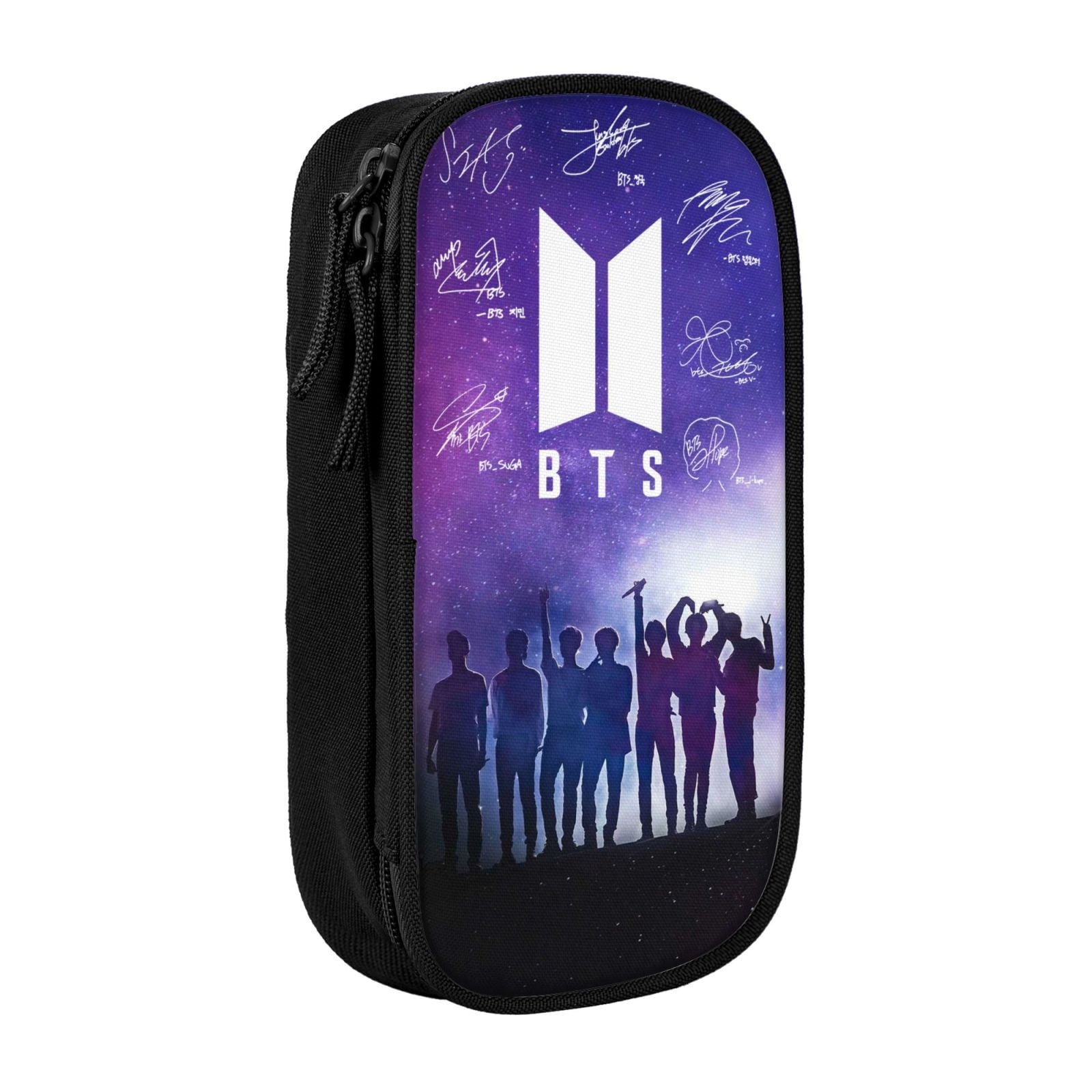 BTS Pencil Case Love Yourself Large Capacity Pen Case Double Zippers ...