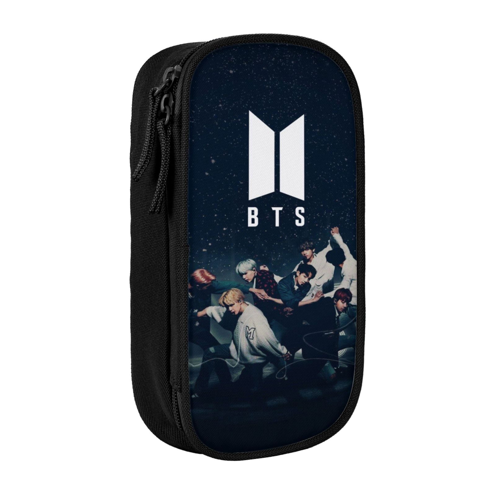 BTS Pencil Case Love Yourself Large Capacity Pen Case Double Zippers ...