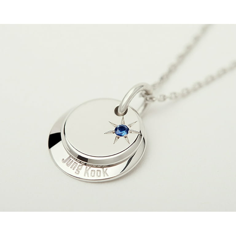 BTS STONE HENGE JUNGKOOK グク BTS | STONEHENgE Moment of Light Jewelry Necklace Birth Jung