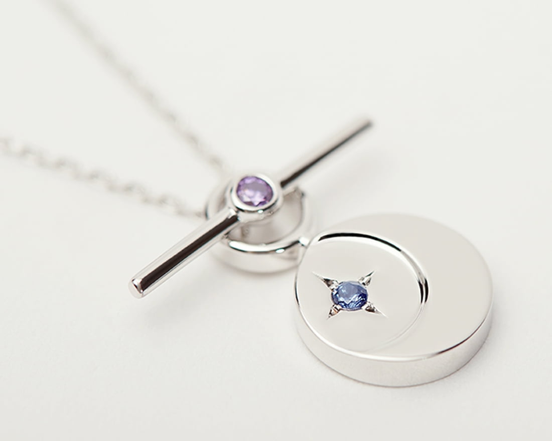 BTS | STONEHENgE Moment of Light Jewelry Necklace Birth Jin