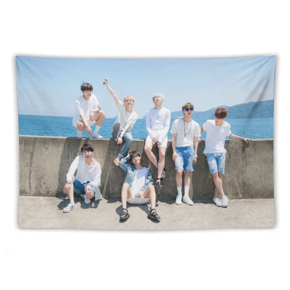 BTS Tapestry Bangtan Boys Kpop Wall Hangings College Dorm Essential